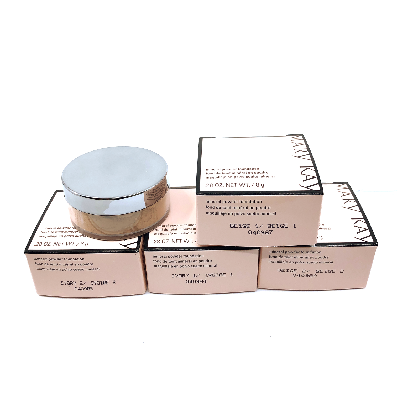 Mary Kay Mineral Powder Foundation Ivory1-ivory2-beige1-beige2 You Choose Shade!