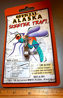 Official Alaska Skeeter Trap! Catch Em Alive! Novelty Item, For Display Only