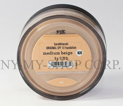 Bare Minerals Bare Escentuals Spf 15 Foundation - Medium Beige N20 8g-xl