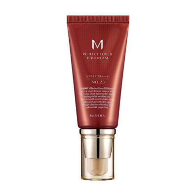 [missha] M Perfect Cover Bb Cream 50ml # 23 Spf42 Pa+++ 3 Free Samples Blemish